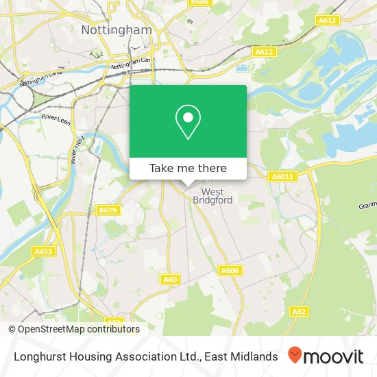 Longhurst Housing Association Ltd. map