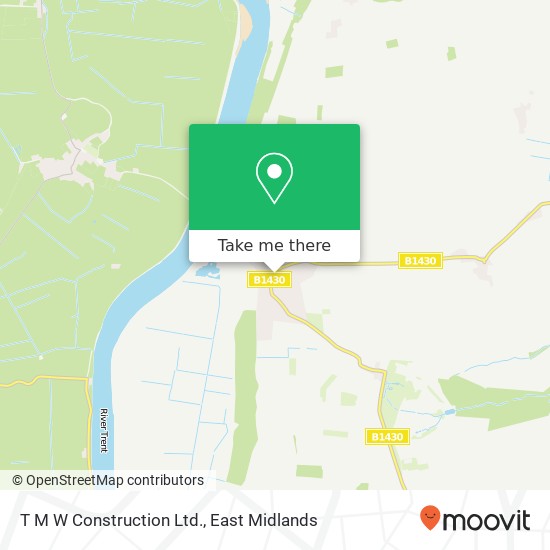 T M W Construction Ltd. map