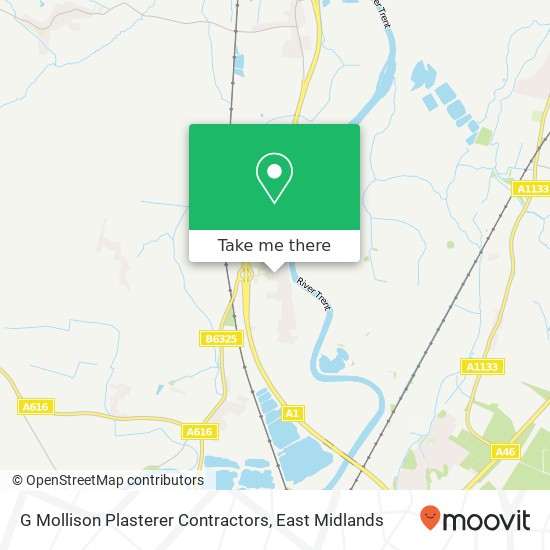 G Mollison Plasterer Contractors map