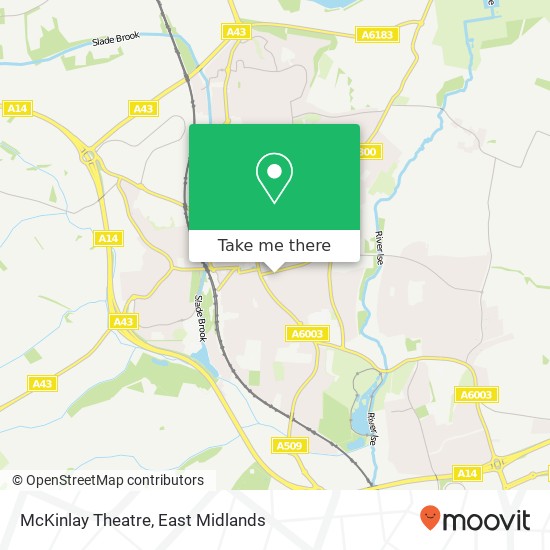 McKinlay Theatre map