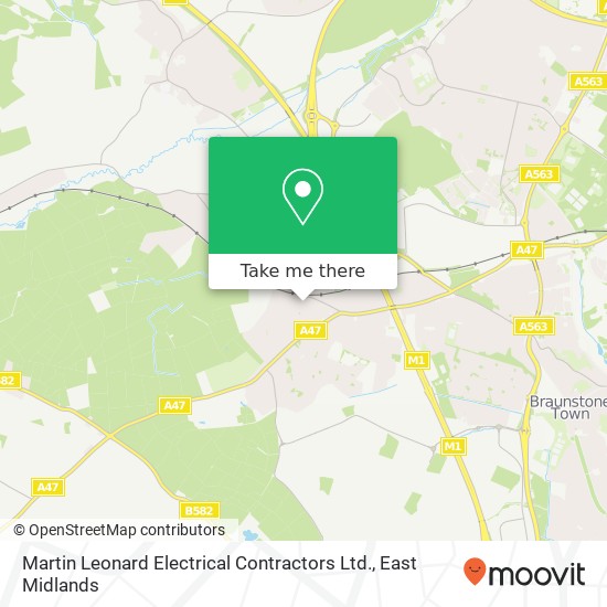 Martin Leonard Electrical Contractors Ltd. map