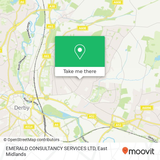 EMERALD CONSULTANCY SERVICES LTD map