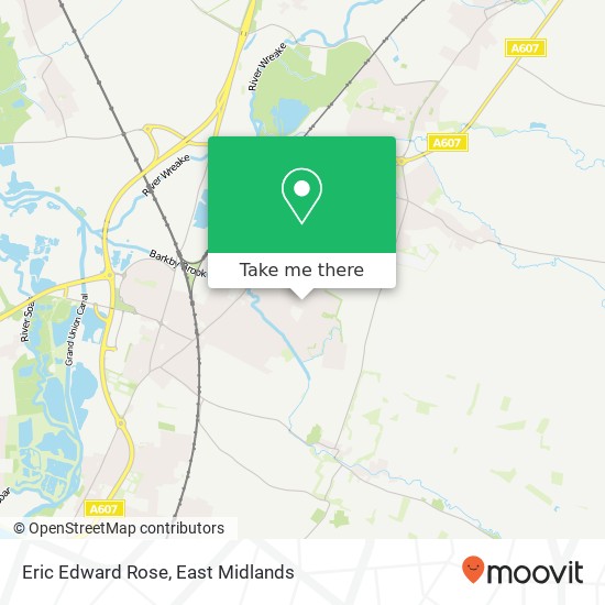 Eric Edward Rose map