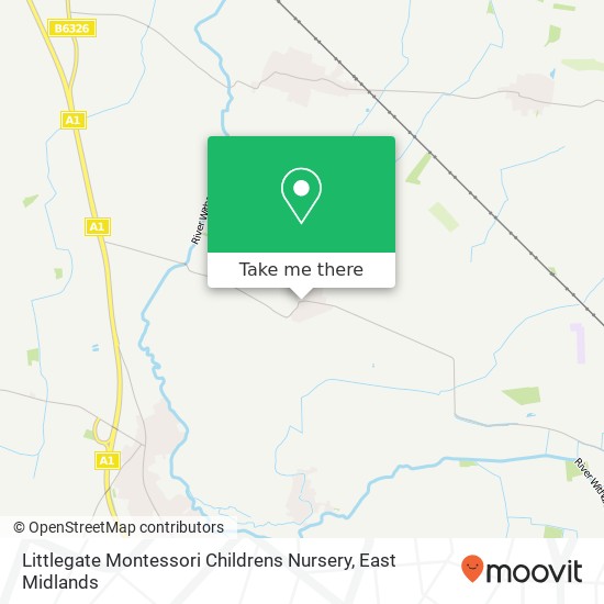 Littlegate Montessori Childrens Nursery map
