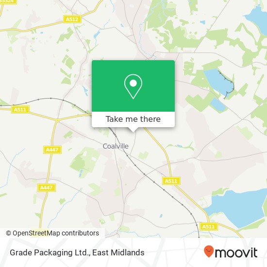 Grade Packaging Ltd. map