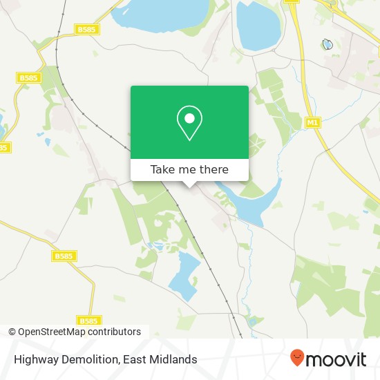 Highway Demolition map