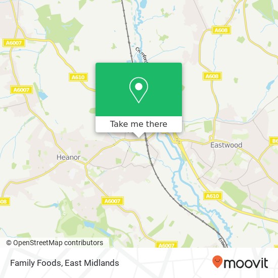 Family Foods map