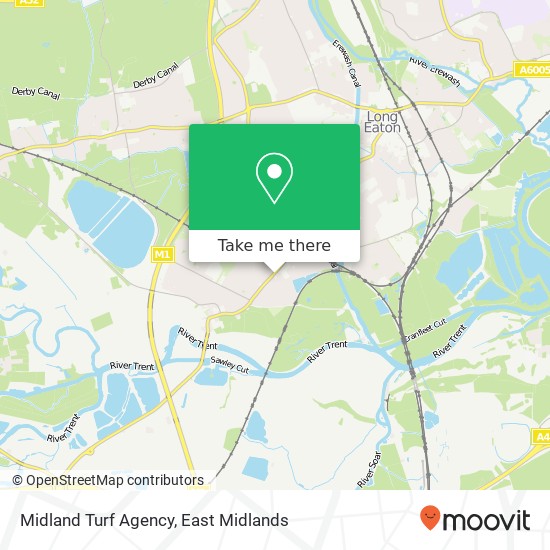 Midland Turf Agency map