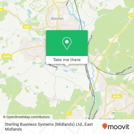 Sterling Business Systems (Midlands) Ltd. map