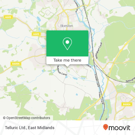 Telluric Ltd. map