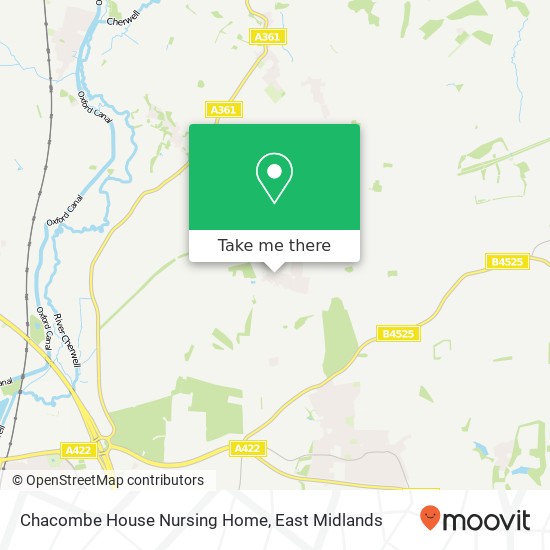 Chacombe House Nursing Home map