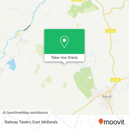 Railway Tavern map