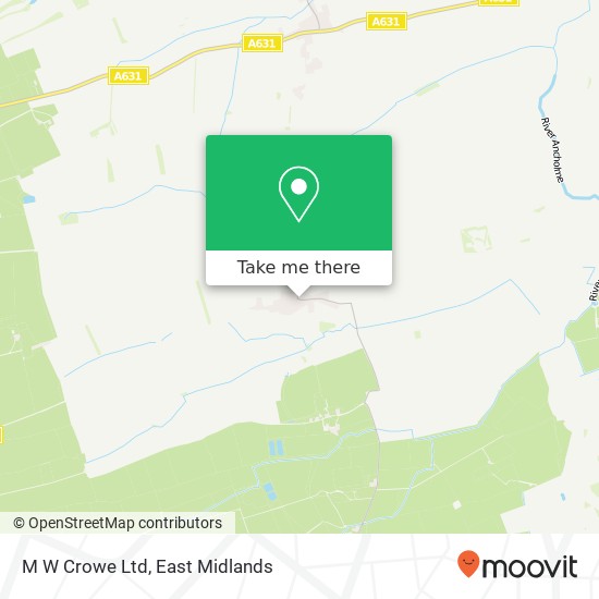 M W Crowe Ltd map