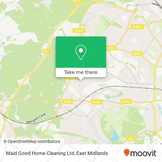 Maid Good Home Cleaning Ltd map