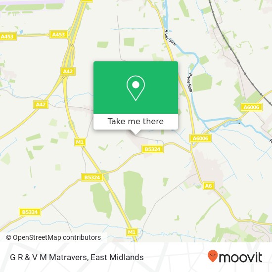 G R & V M Matravers map