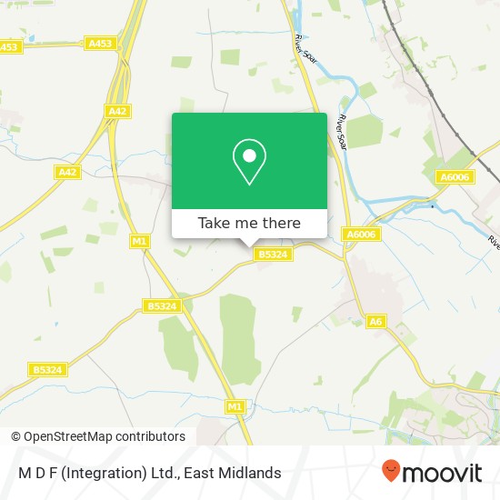 M D F (Integration) Ltd. map