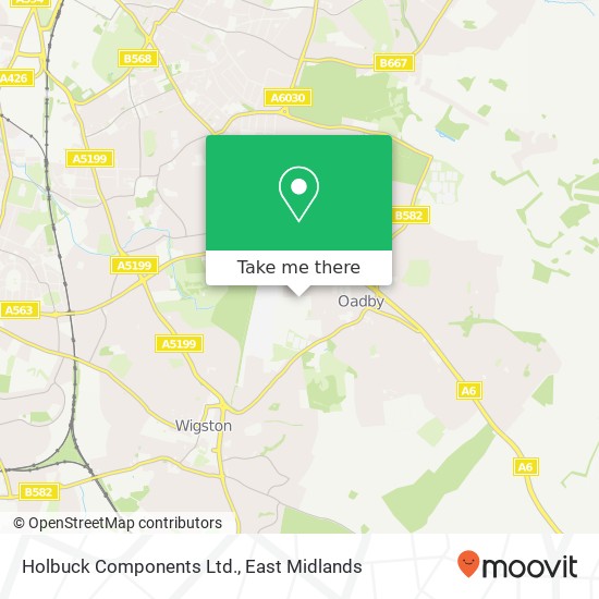 Holbuck Components Ltd. map