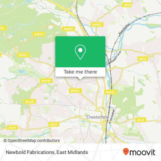 Newbold Fabrications map