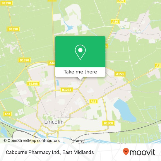 Cabourne Pharmacy Ltd. map