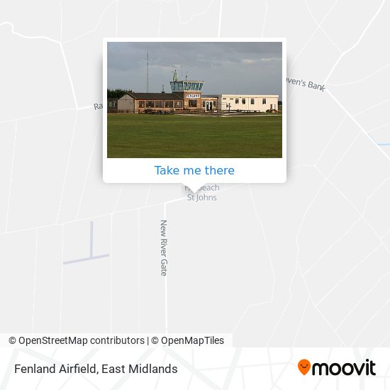 Fenland Airfield map
