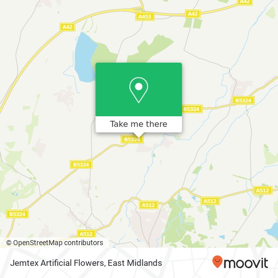 Jemtex Artificial Flowers map