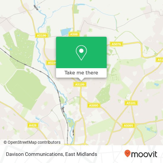 Davison Communications map