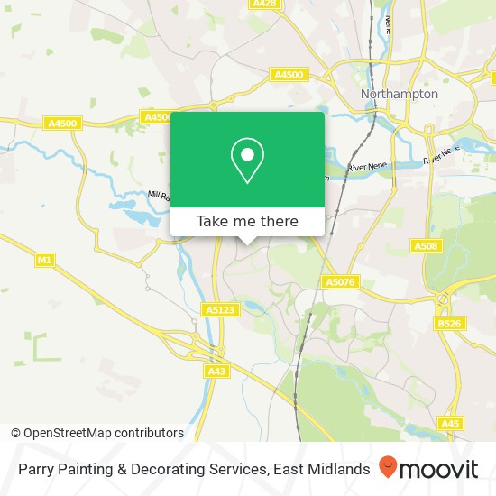 Parry Painting & Decorating Services map