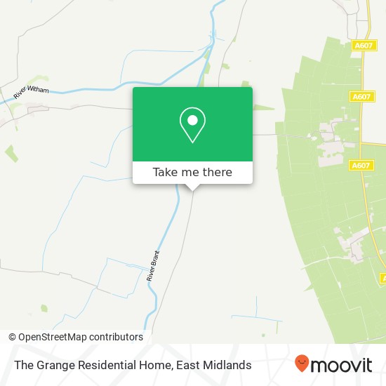 The Grange Residential Home map
