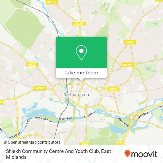 Shiekh Community Centre And Youth Club map