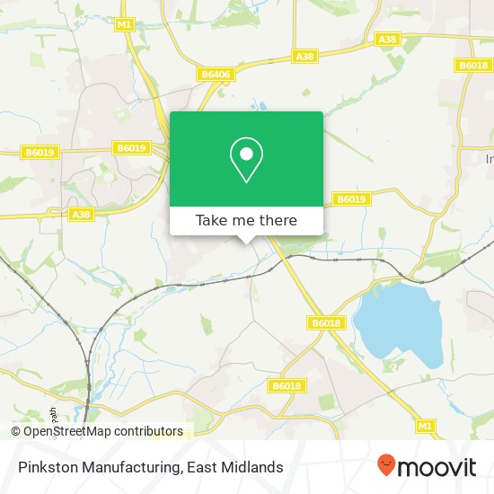 Pinkston Manufacturing map