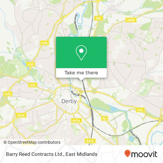 Barry Reed Contracts Ltd. map