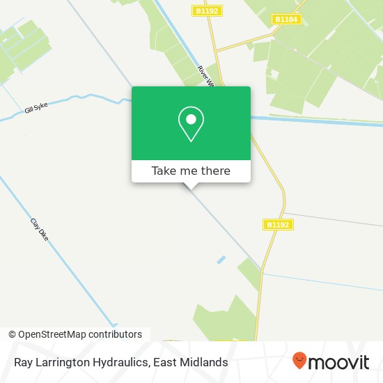Ray Larrington Hydraulics map