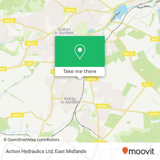 Action Hydraulics Ltd map