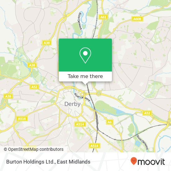 Burton Holdings Ltd. map