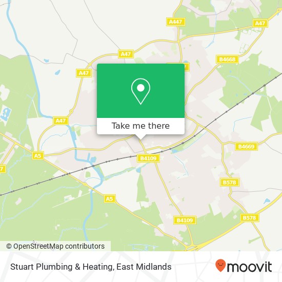 Stuart Plumbing & Heating map