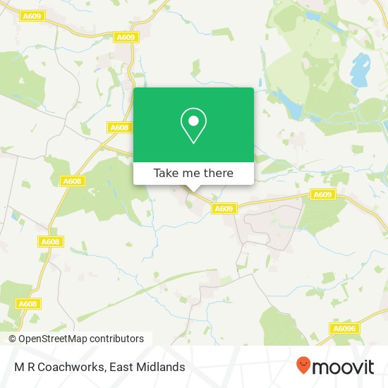 M R Coachworks map