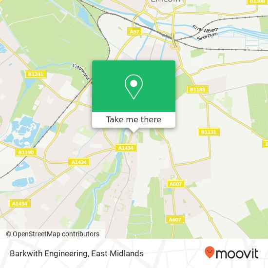 Barkwith Engineering map