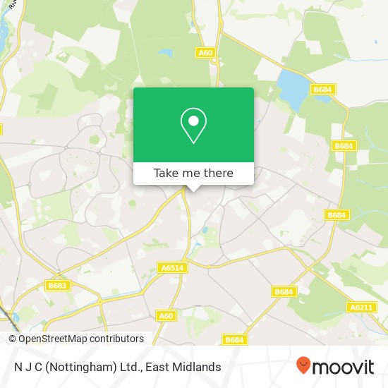 N J C (Nottingham) Ltd. map
