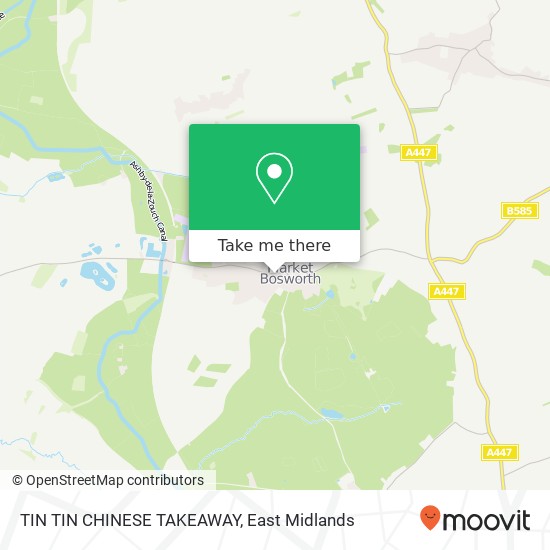 TIN TIN CHINESE TAKEAWAY map