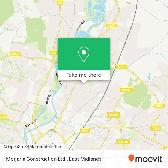 Morjaria Construction Ltd. map