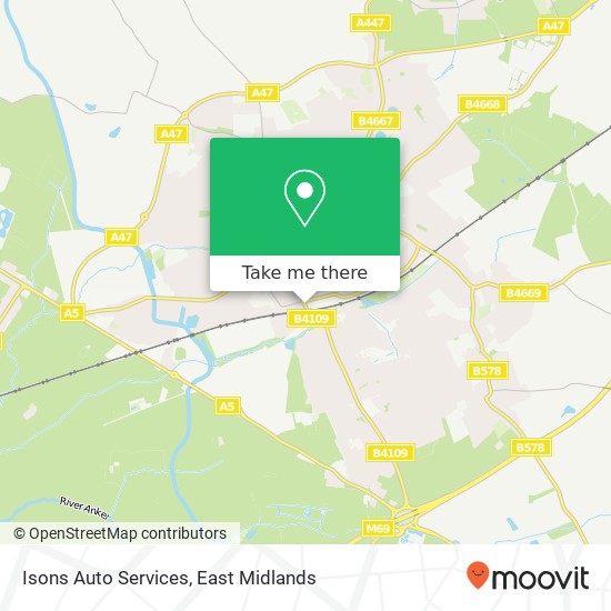 Isons Auto Services map