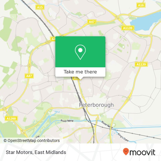 Star Motors map