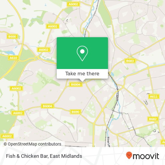 Fish & Chicken Bar map