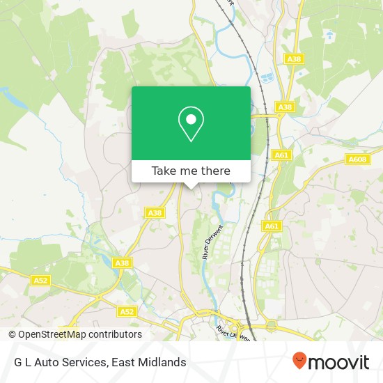 G L Auto Services map