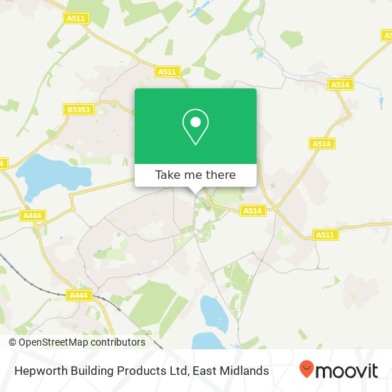 Hepworth Building Products Ltd map