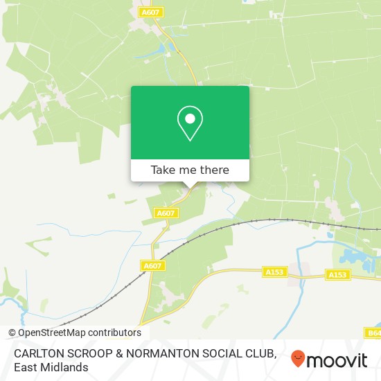 CARLTON SCROOP & NORMANTON SOCIAL CLUB map