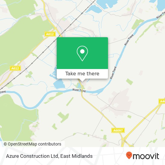 Azure Construction Ltd map