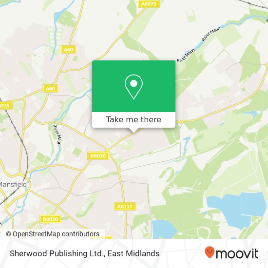 Sherwood Publishing Ltd. map