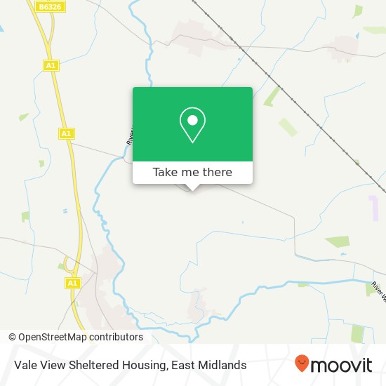 Vale View Sheltered Housing map