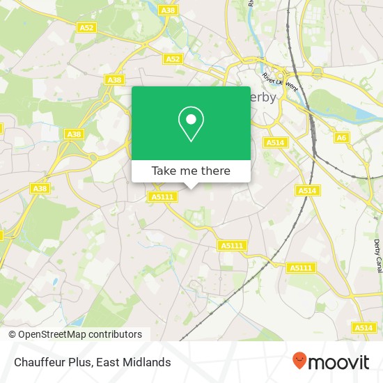 Chauffeur Plus map